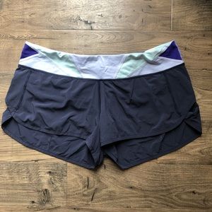Lululemon speed shorts size 10
